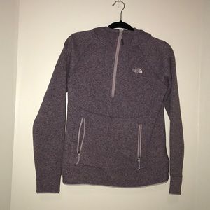 half zip north face